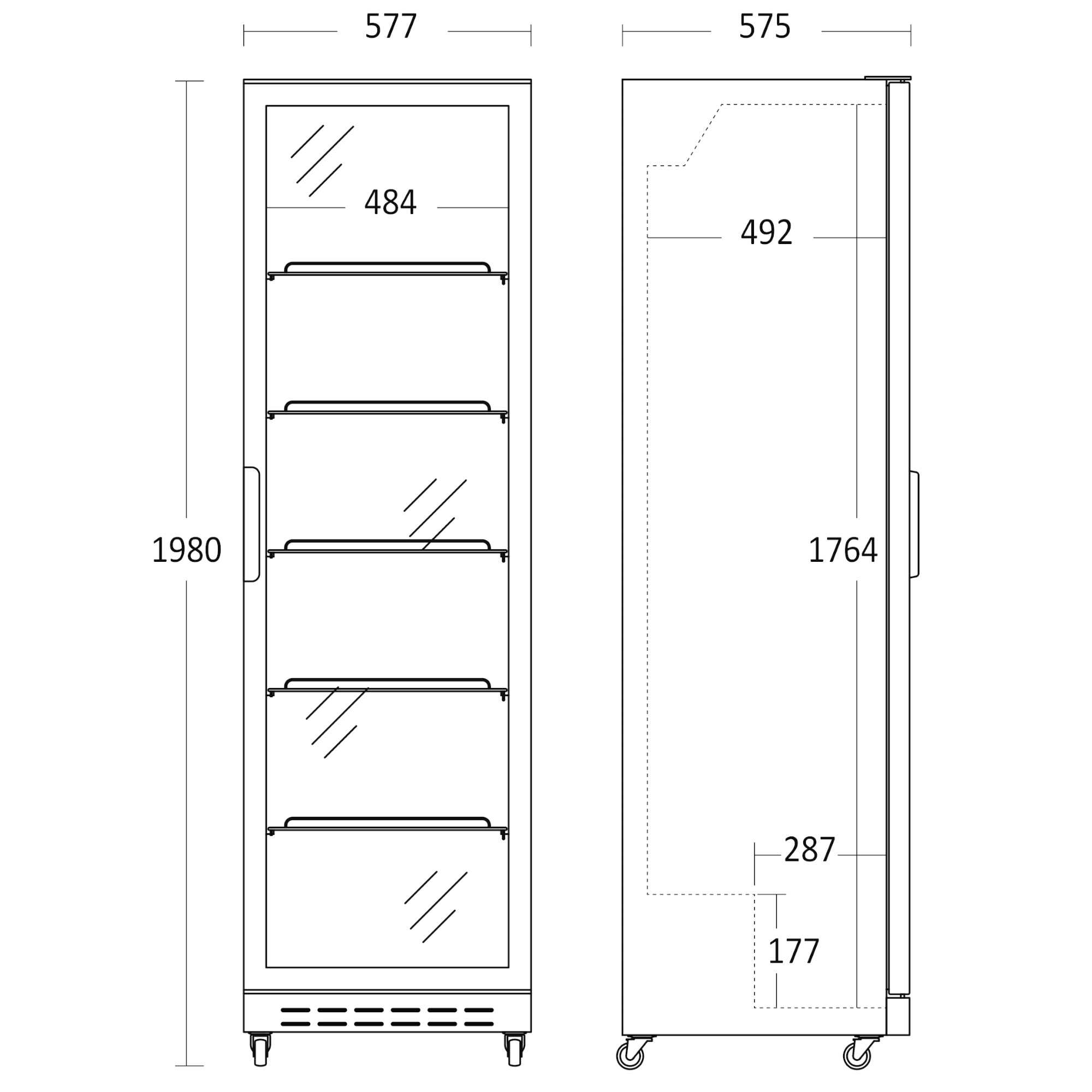 Drickakyl SD 430 BE, 392 liter - 2