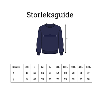 Rundhalsad sweatshirt i unisexmodell Sand, ON DEMAND