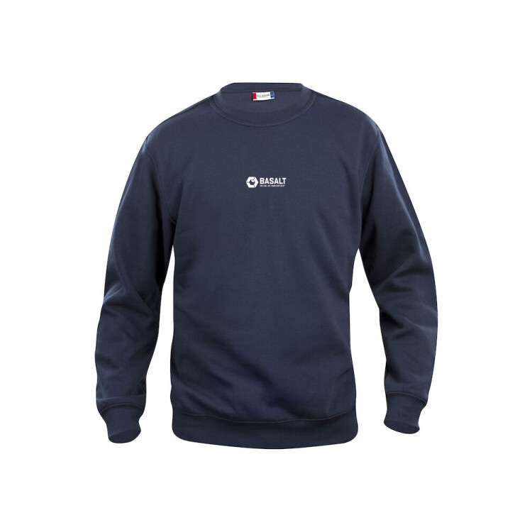 Rundhalsad sweatshirt i unisexmodell Blå, ON DEMAND - 3