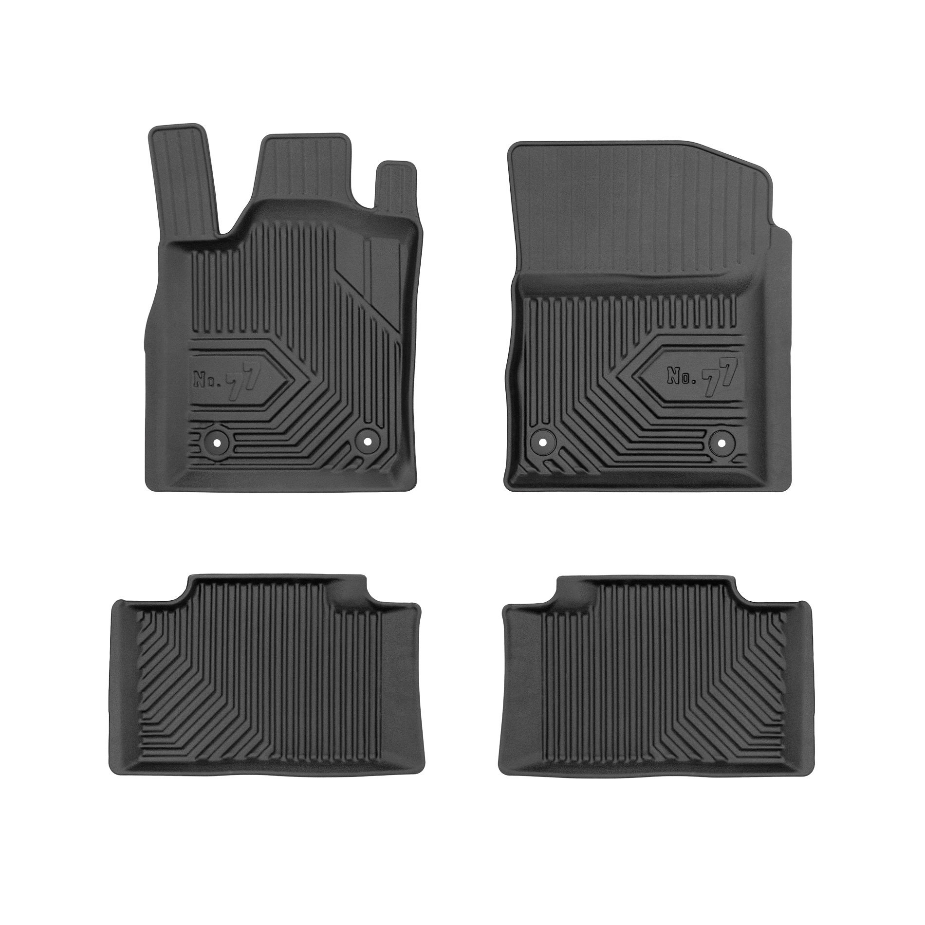 Djupa gummimattor Jeep Grand Cherokee IV, 2010 - 2021
