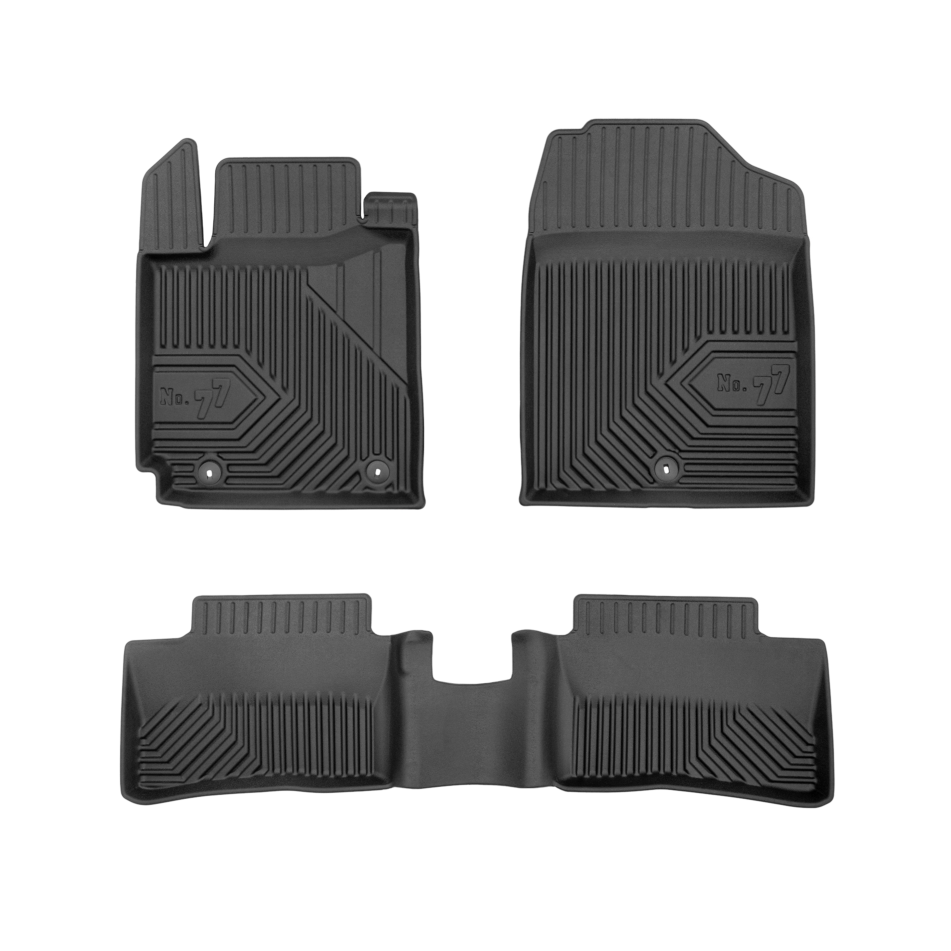 Djupa gummimattor KIA Picanto III, 2017 - 
