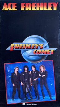 ACE FREHLEY - Frehley's Comet (1987) LP Promoaffisch