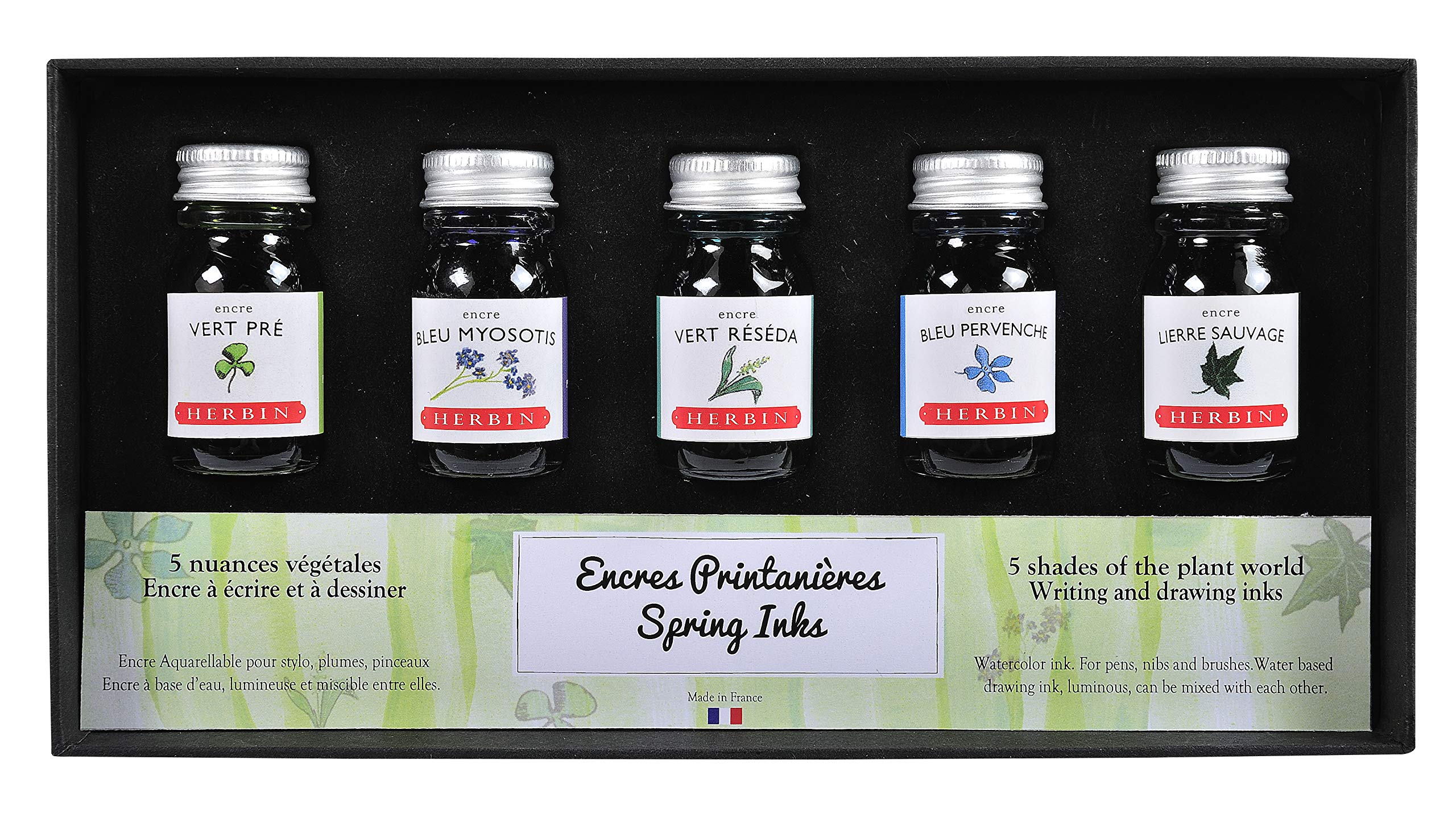J. Herbin Spring Ink Box Set - Spring ink