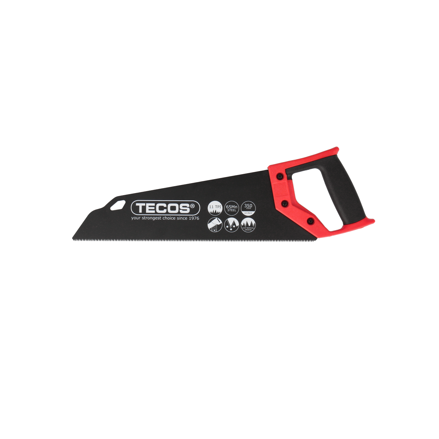 Hand saw TX-14-11 - 65Mn steel bright 350 11 TPI Tecos