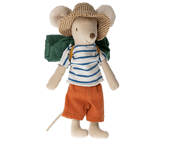 Maileg Storebrormus - Camping
