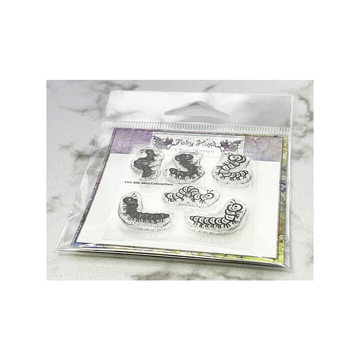 Fairy Hugs Clear Stamps - Mini Caterpillars