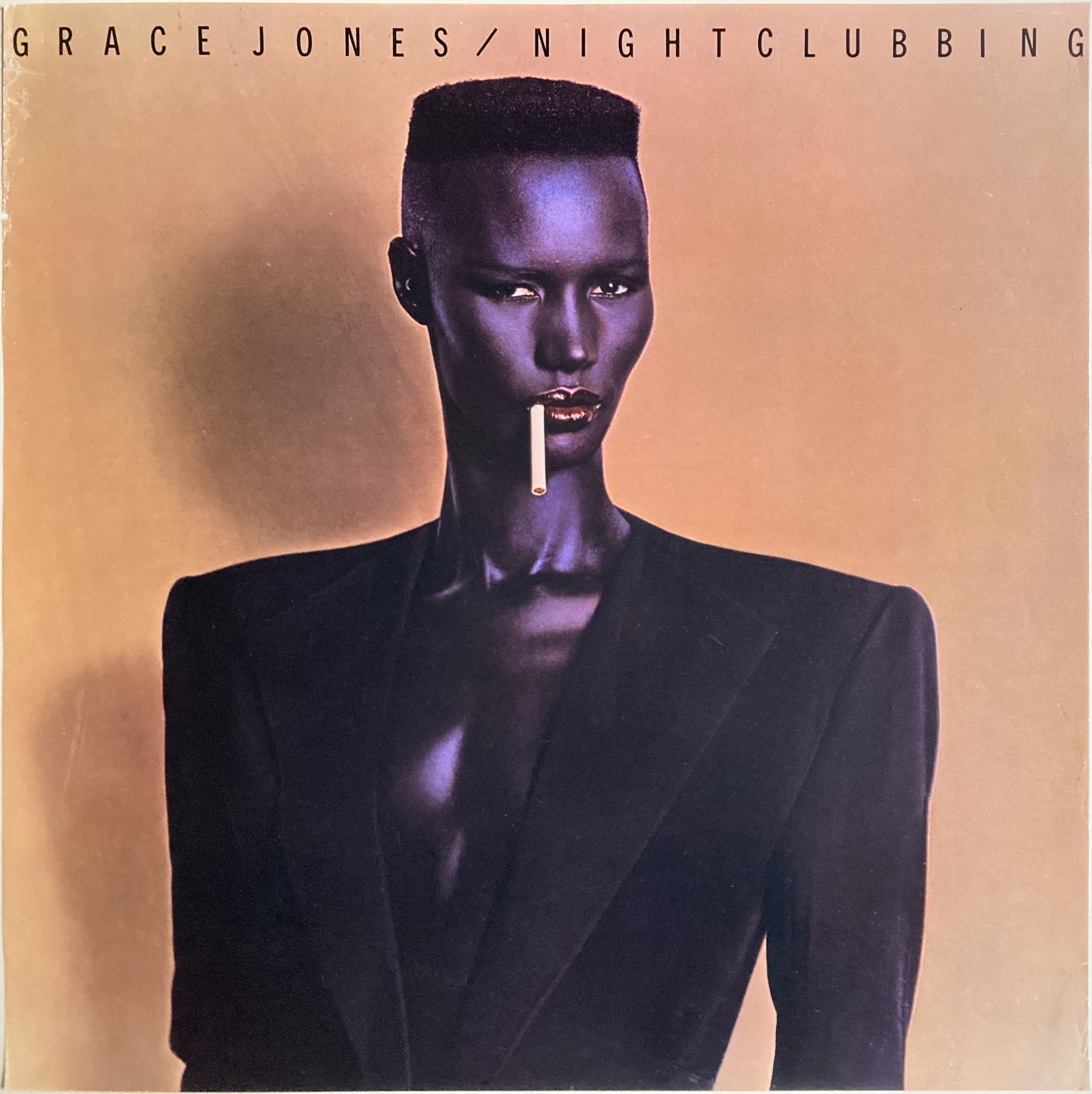 GRACE JONES - Nightclubbing (1981) LP Promo poster