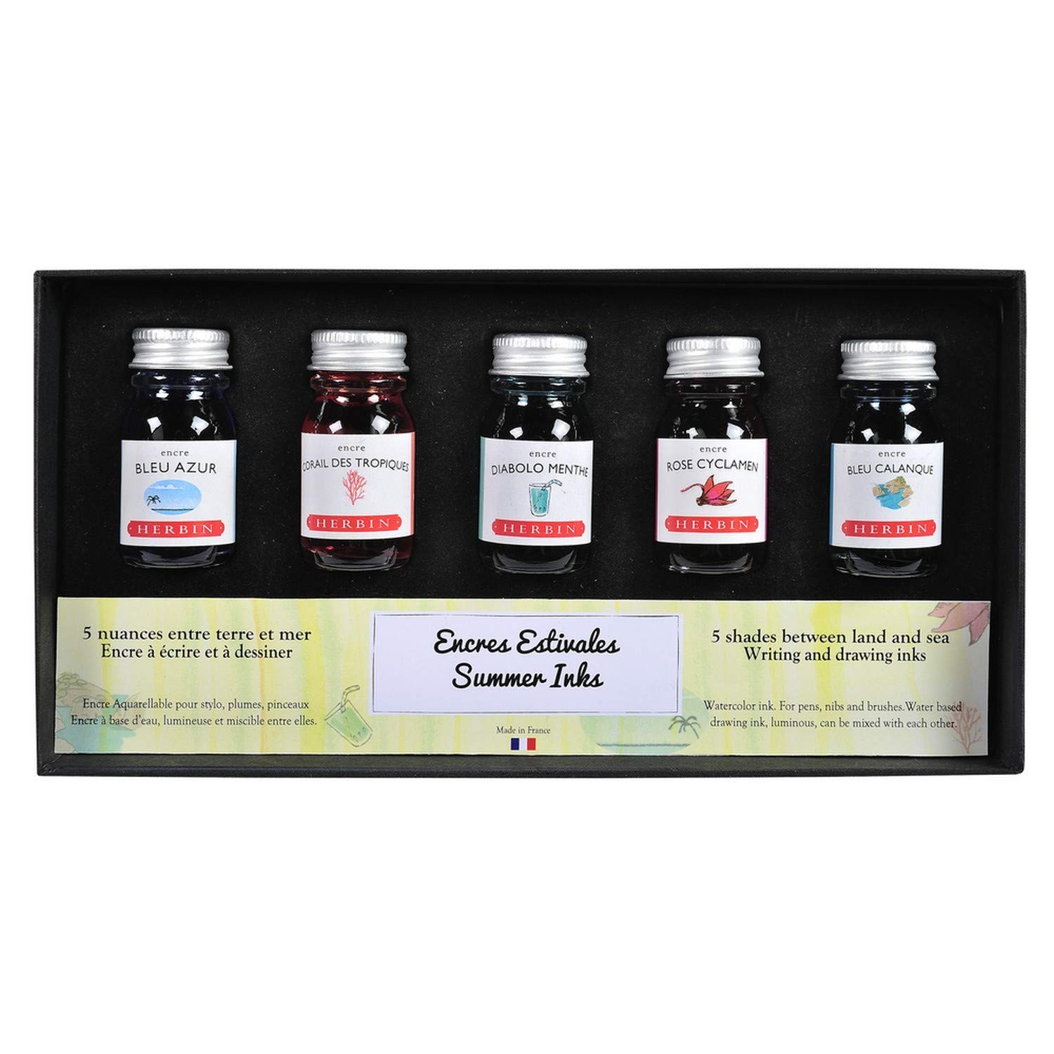 J. Herbin Spring Ink Box Set - Summer ink