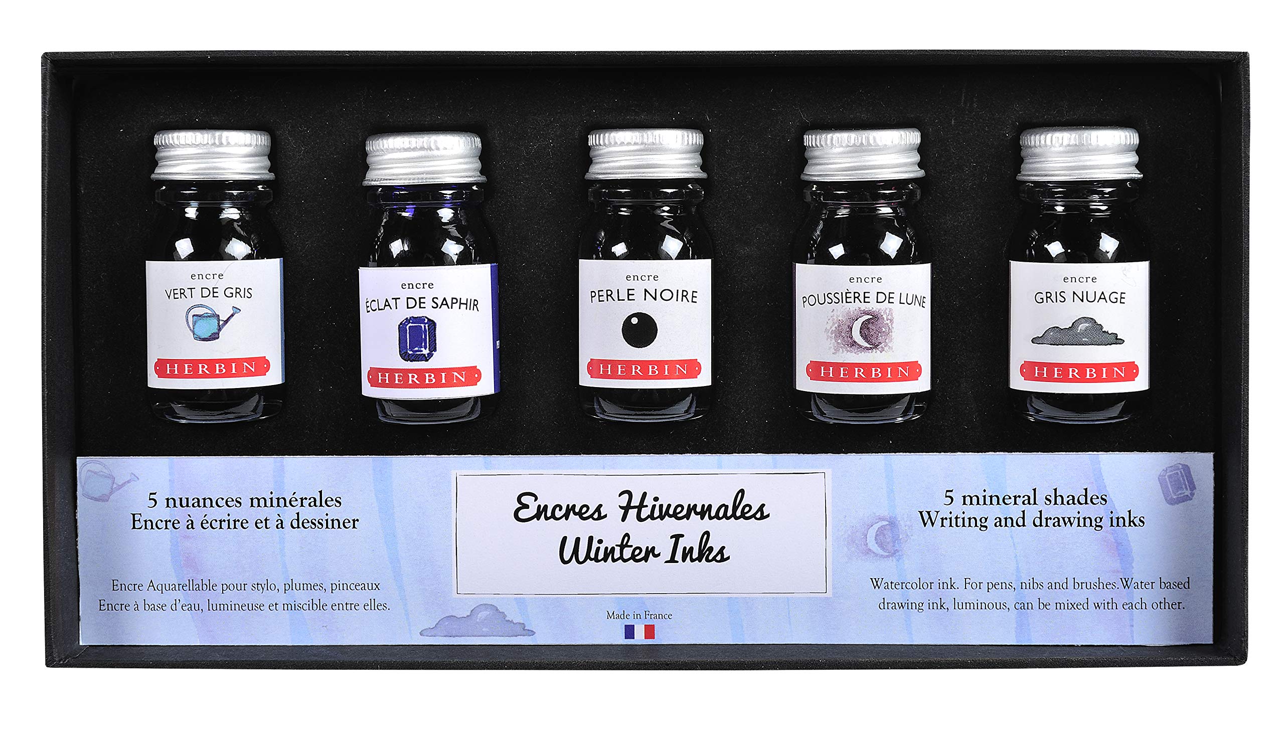 J. Herbin Spring Ink Box Set - Winter Ink