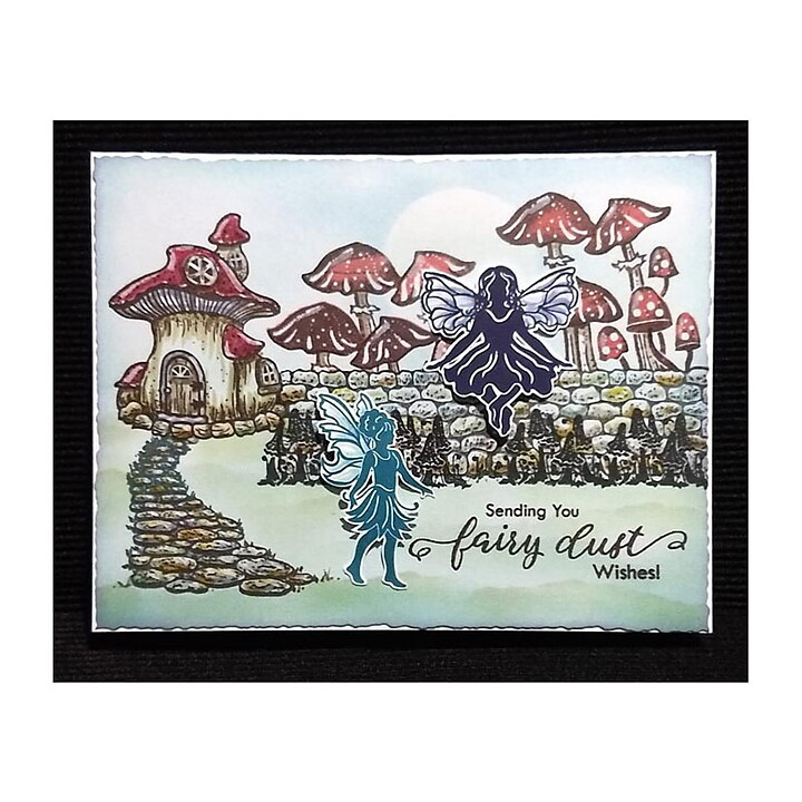Fairy Hugs Clear Stamps - Mini Stone Path