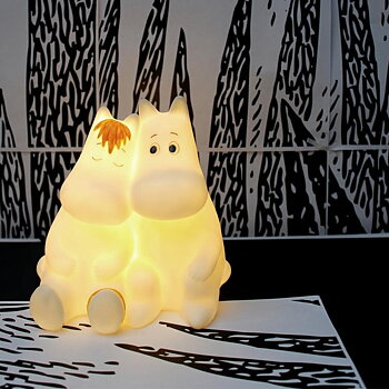 Mumin LED lampa - Kärlek