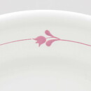 Karin Björquist (Rosé 1982) Four Plates with Blue Flower Decor 25 cm