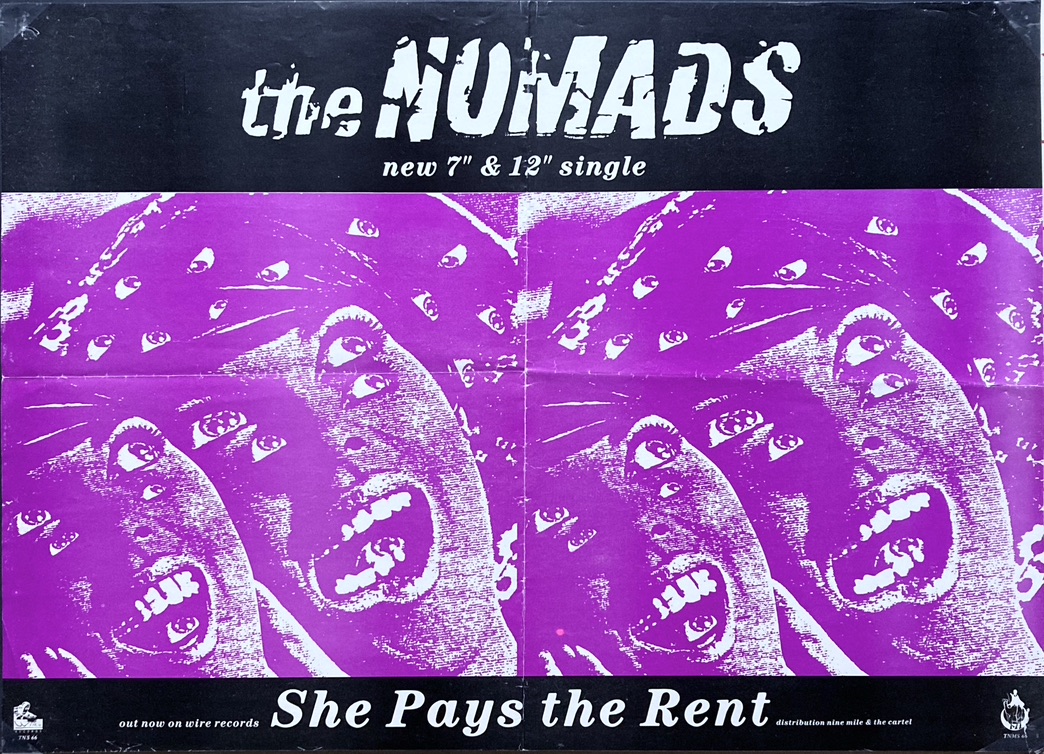 Nostalgipalatset - THE NOMADS - She Pays The Rent (1985) single Promo ...