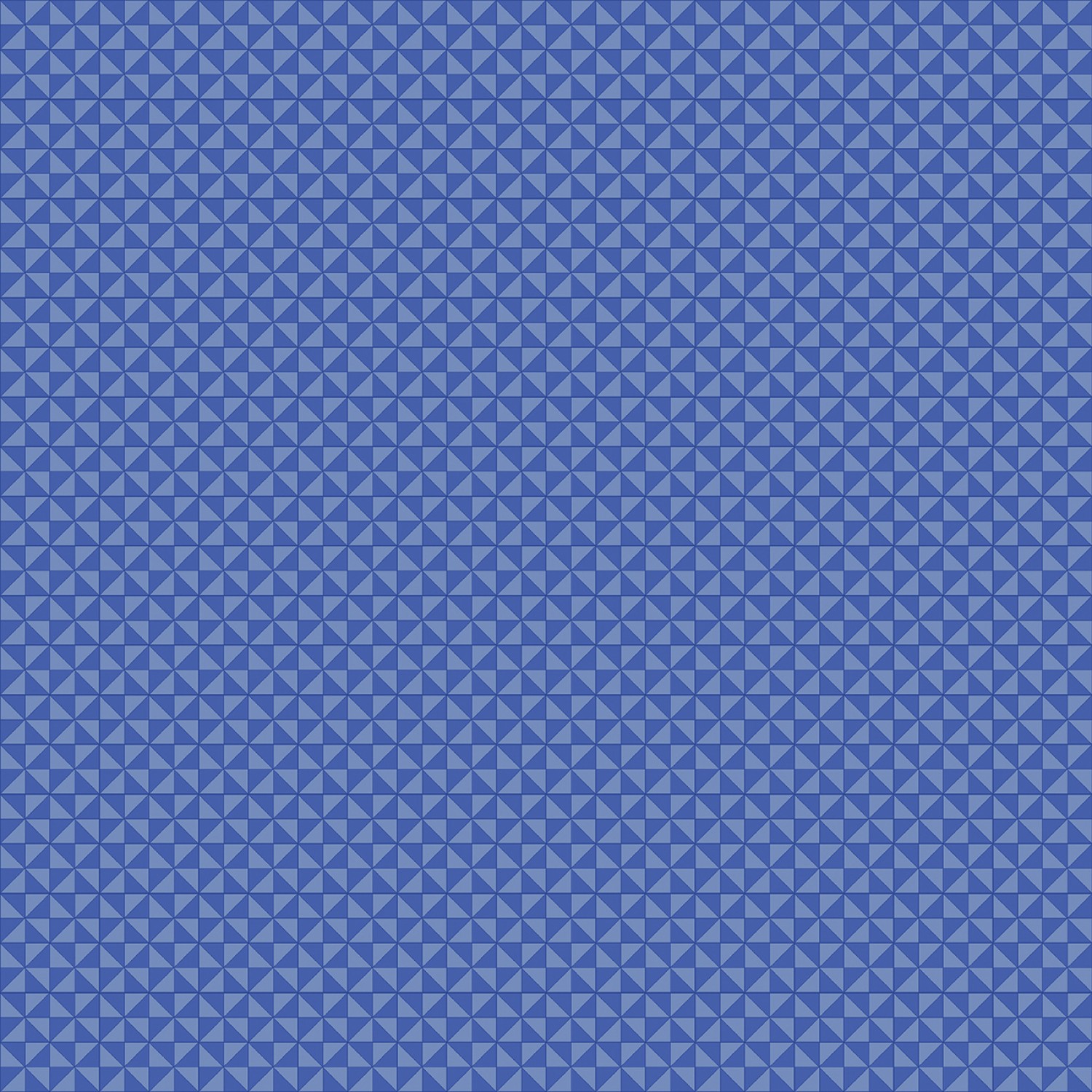 Blue Quilted Geo - Lappteknik (30 x 110 cm)
