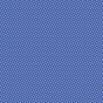 Blue Quilted Geo - Lappteknik (30 x 110 cm)