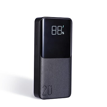 SiGN Super Charge LED Powerbank 20.000mAh, 22.5W - Svart