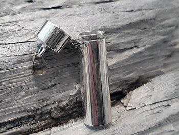 Pillerburk cylinder, hänge 925-silver
