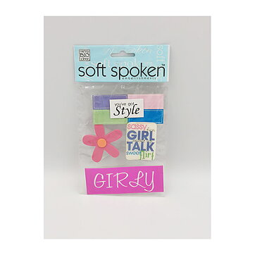 Me & My Big Ideas Stickers Soft Spoken - Be a girl