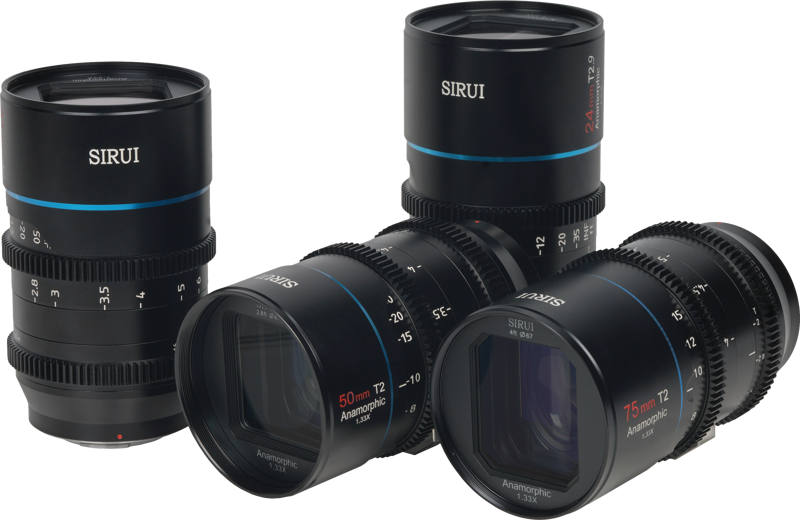 SIRUI Mars 1.33x Anamorphic Lens Set for MFT / Sony E-mount - 3