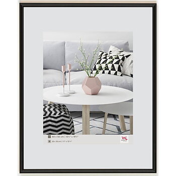 40x50 Galeria Svart Ram