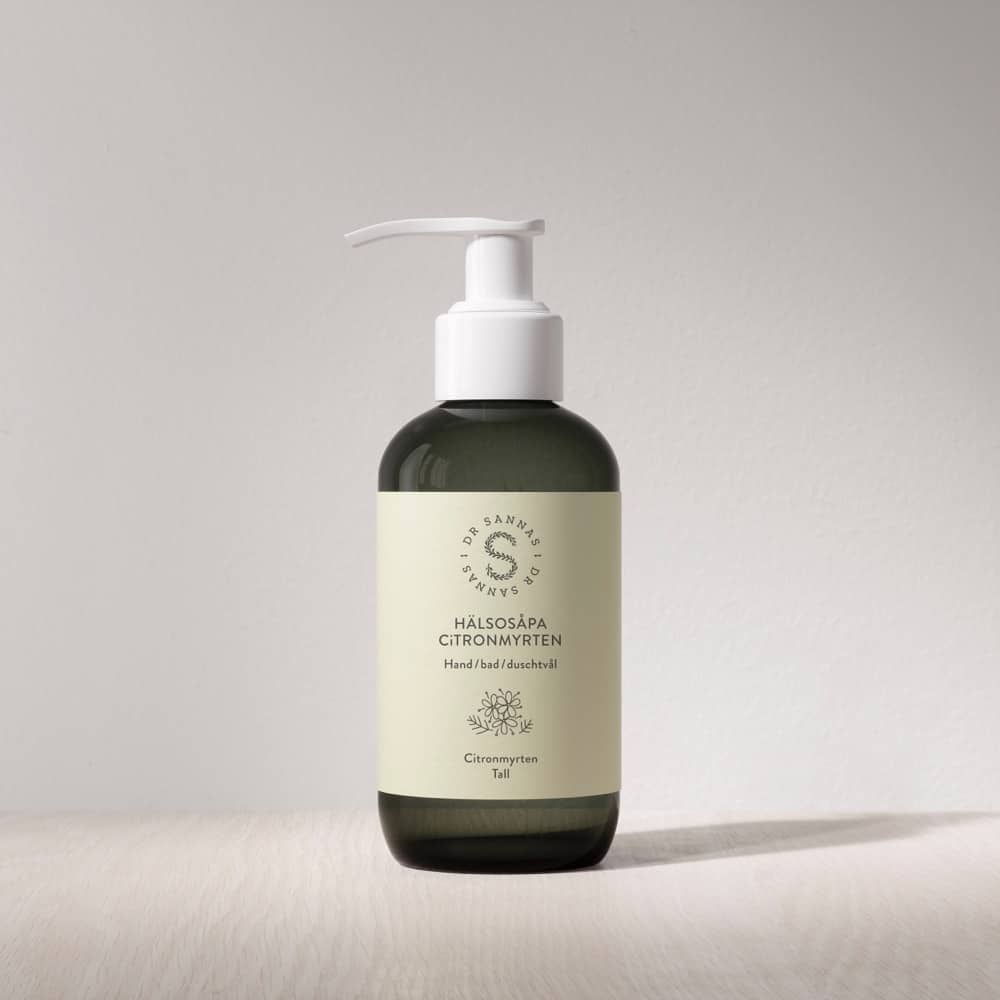Hälsosåpa Citronmyrten 500 ml
