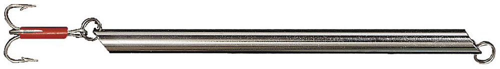 Wiggler Rundpilk 300–500 g är en kraftig pilk för havsfiske efter torsk, sej och hälleflundra. Silver