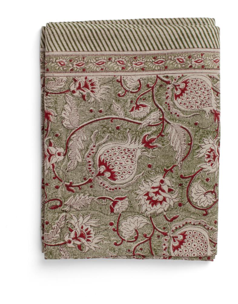 CHAMOIS Duk Pomegranate i lin 150 x 230