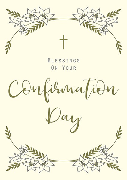 Blessings On Your Confirmation, Everyday Single Card