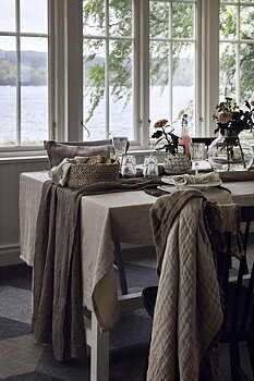 NORDIC LINEN DUK - 130 X 250