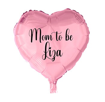 Ballong med valfritt namn - Baby Shower