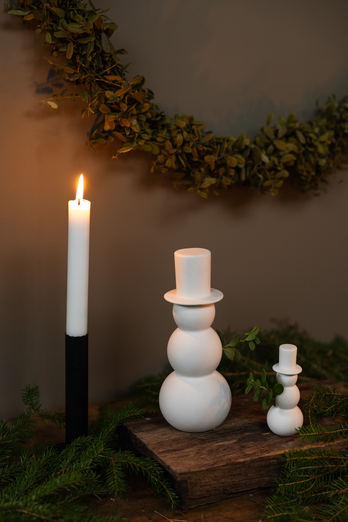 Folke - Snögubbe - Snowman - 10 cm - 10