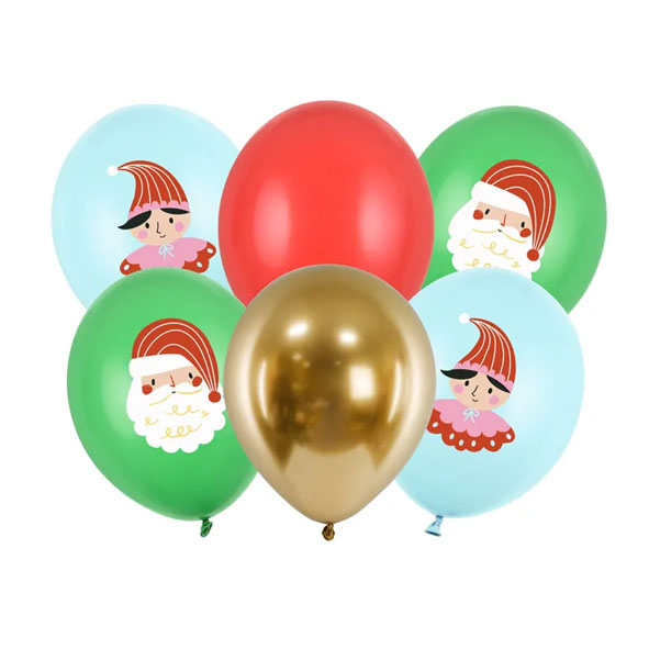 Ballongbukett - Godisland 6-pack