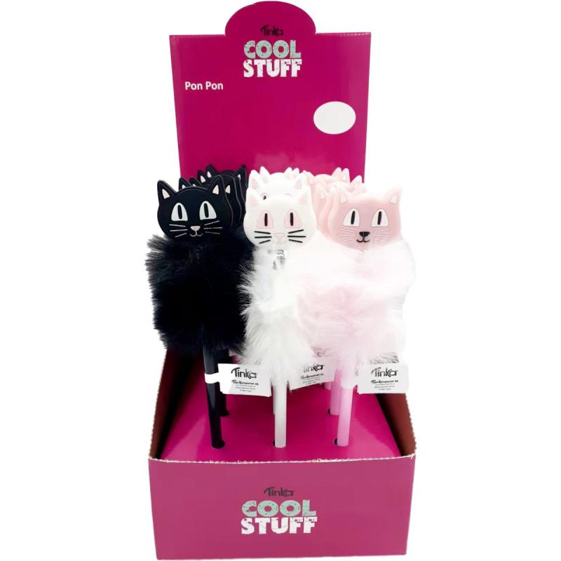 Penna Fluffy med Katt - Tinka