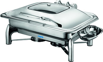 Chafing Dish med självstängande lock, GN 1/1 