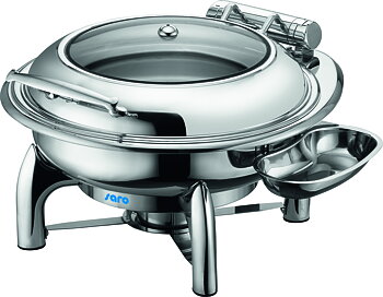 Chafing Dish rund med självstängande lock 