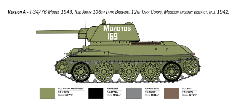 T-34/76 1943 'Premium Edition' 1/35 - 3