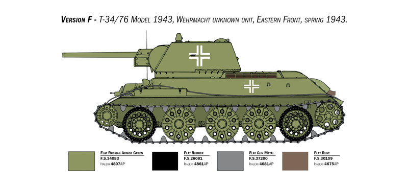 T-34/76 1943 'Premium Edition' 1/35 - 8