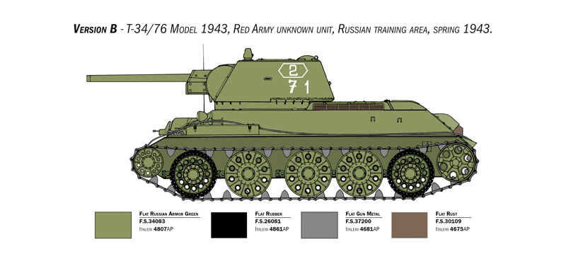 T-34/76 1943 'Premium Edition' 1/35 - 4