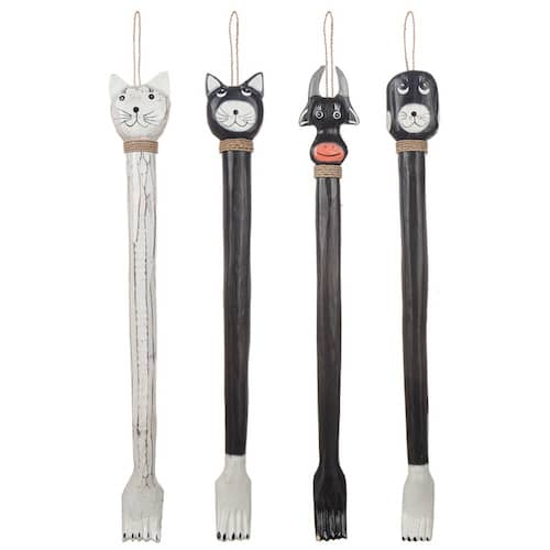 Ryggkliare djur - katt, hund, ko, panda - 2