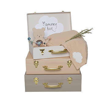 Koffert, Väskor Beige 3-Pack - Jabadabado