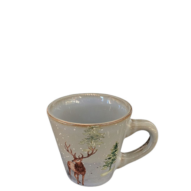 MINI MUG WINTER - GLÖGGMUGG - GRÅ