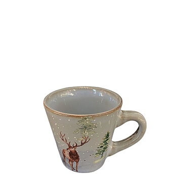 MINI MUG WINTER - GLÖGGMUGG - GRÅ
