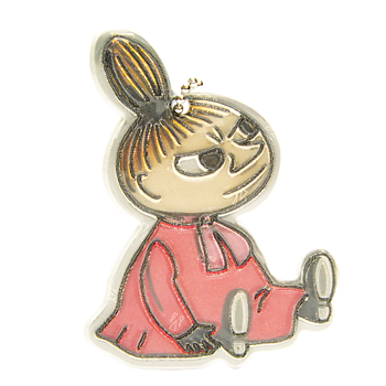 Moomin reflecting tag - Little My, sitting