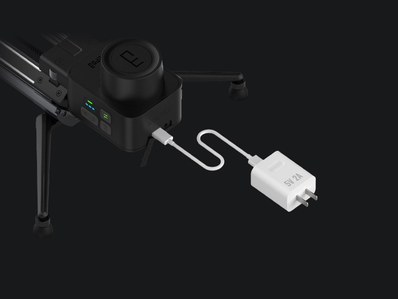 Zeapon Micro3 E500 PONS Pan Kit: Motorized Micro3 E500+PONS Motorized Pan Head - 3