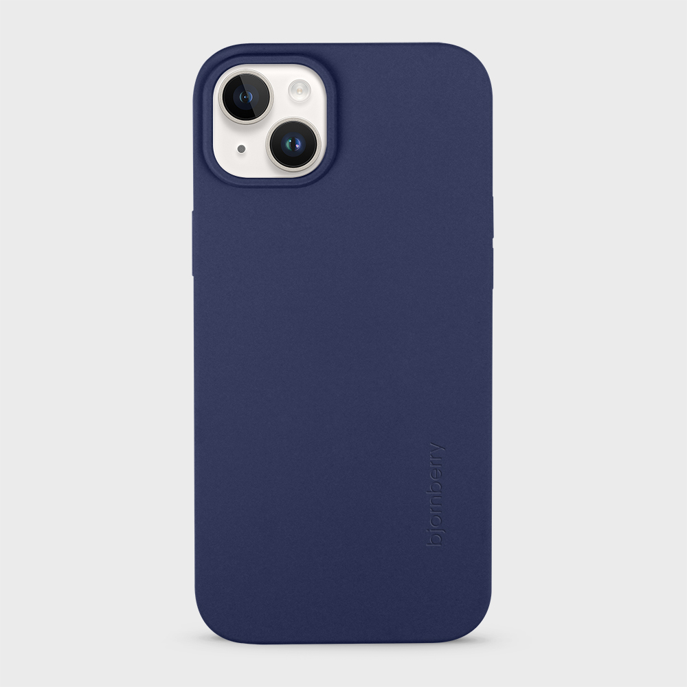 iPhone 14 Plus Silicone Case - Navy Blue
