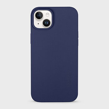 iPhone 14 Plus Silicone Case - Navy Blue