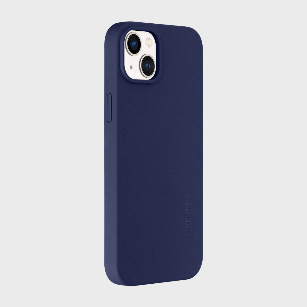 iPhone 14 Plus Silicone Case - Navy Blue - 2