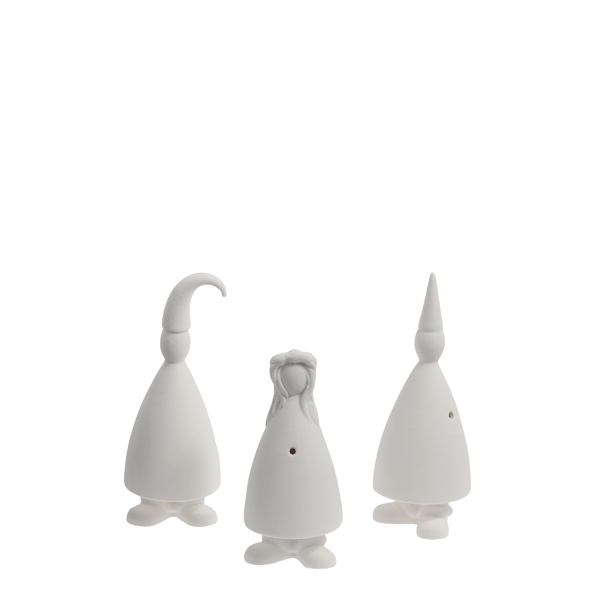 Lucia - Lucia procession 3 pieces - 11 cm - 5