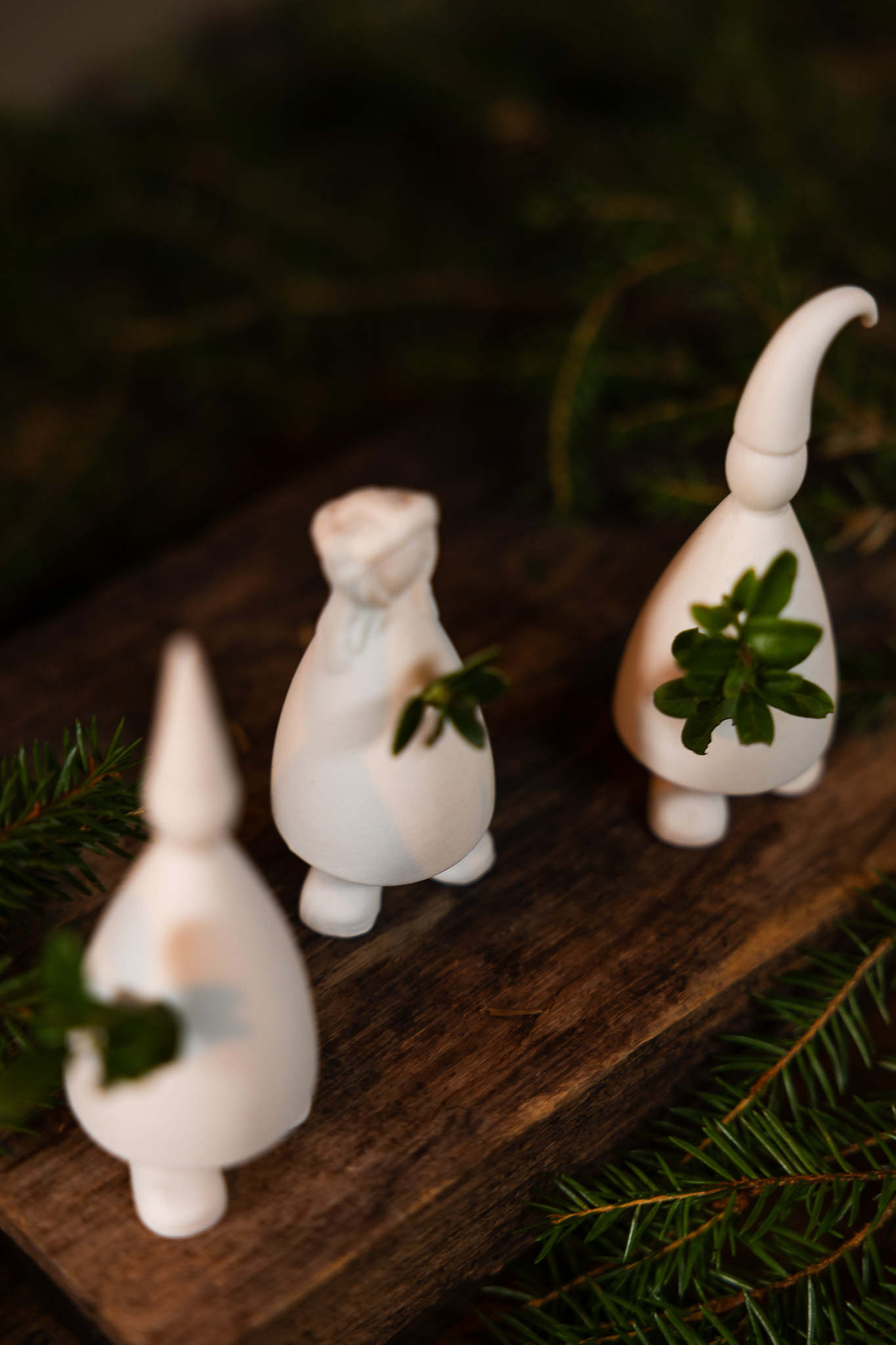 Lucia - Lucia procession 3 pieces - 11 cm - 7