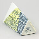Lars Thorén (Triangla 1954) Geometric Vase with Stylistic Plant Decor 20 cm